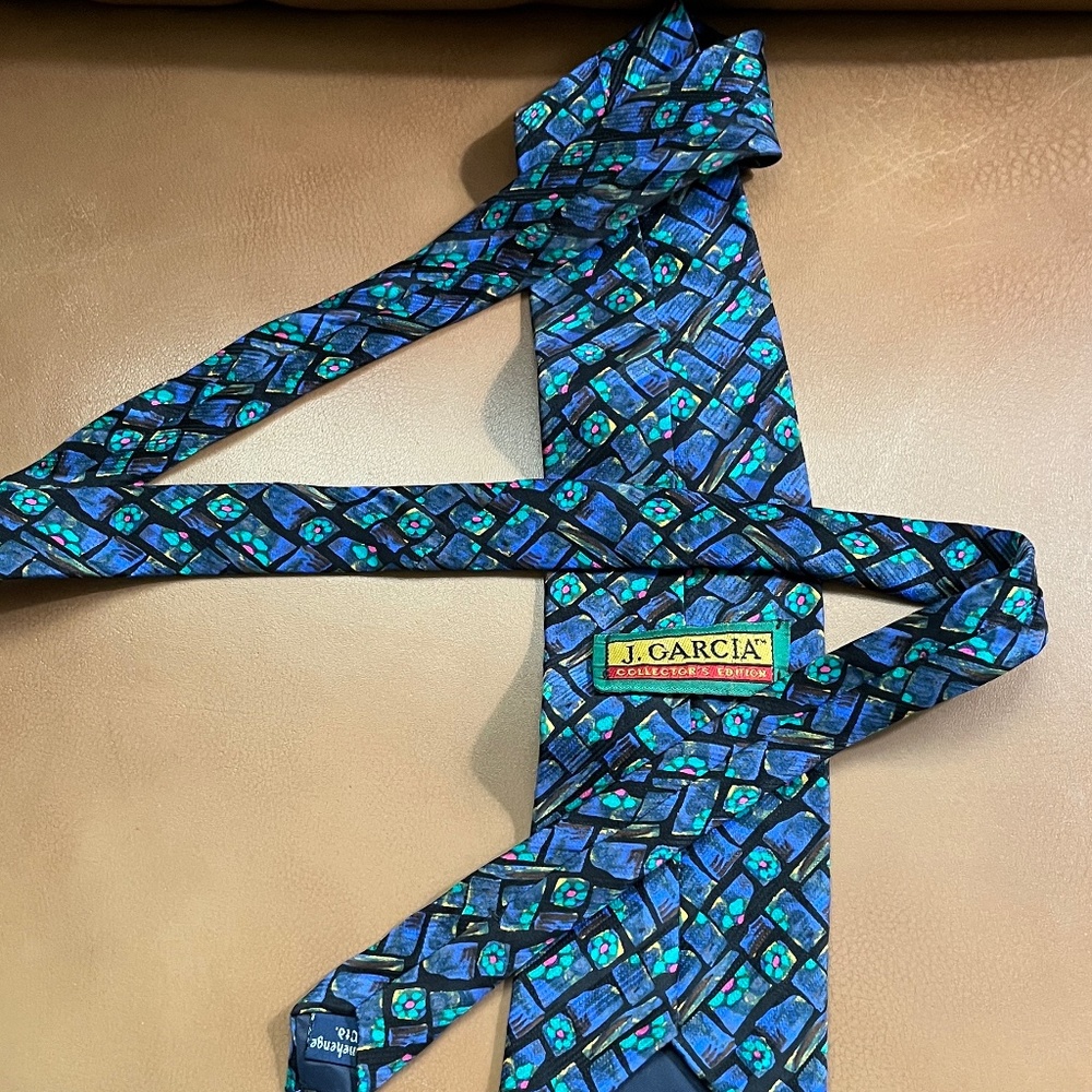 Jerry Garcia Silk Tie Collectors Edition